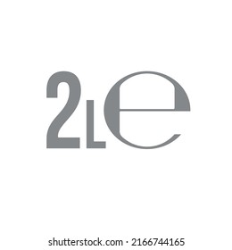 2 Liters l sign (l-mark) estimated volumes milliliters (ml) Vector symbol packaging, labels used for prepacked foods, drinks different liters and milliliters. 2 litre vol single icon isolated on white