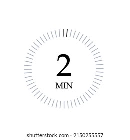 2 Minutes Timers Clocks, Timer 2 Min Icon.