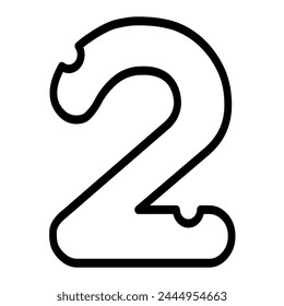2 number alphabet typeface, graphics. Mice cheese font.