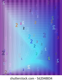 2 Number icon art