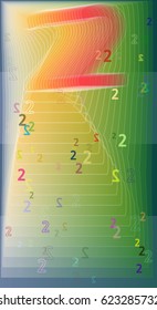 2 Number idea texture