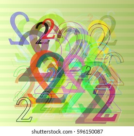 2 Number Template Icon Stock Vector (Royalty Free) 561972013 Shutterstock