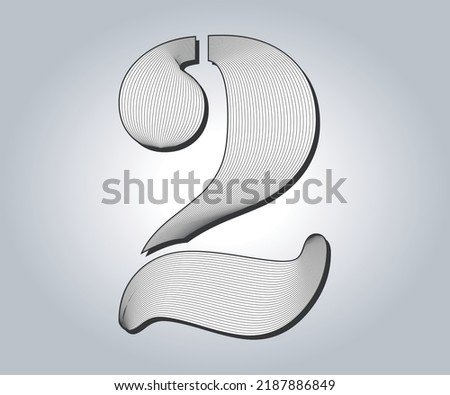 2 numeric guilloches design used gift cheque and money 