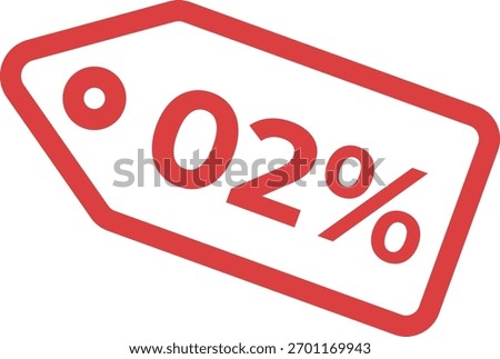 2%, 2% off, 2% off coupon,2% transparent background, sticker, discount tag, discount coupon