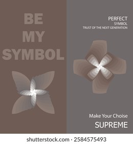 2 Part Step gradient background backed by the symbol rush series.modern design, printable posters, banners, template concept design. Vector illustrations.main puple coloure infinty symbol.Poster