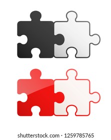 2 pieces Puzzle design set
