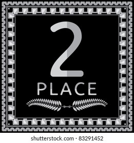 2 Place gold plaque
