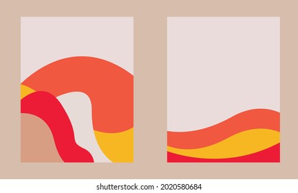 2 poster design templates for events and companies