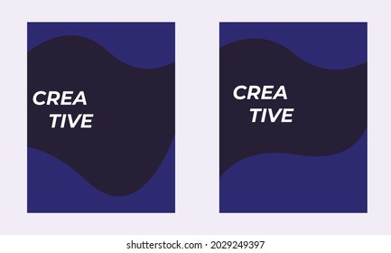 2 poster design templates for events and companies
