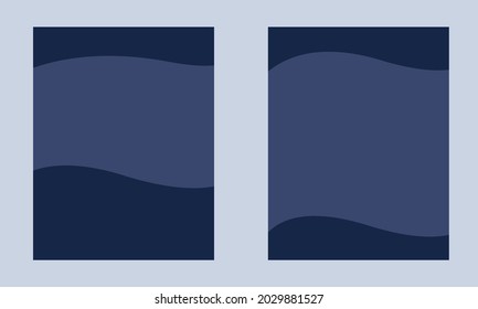 2 poster design templates for events and companies
