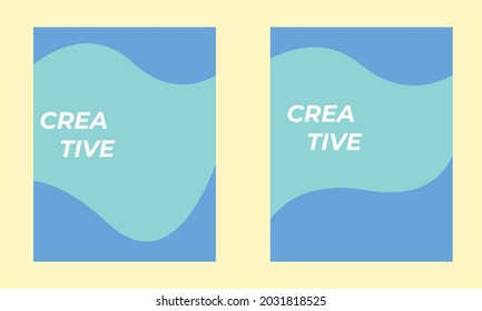 2 poster design templates for events and companies
