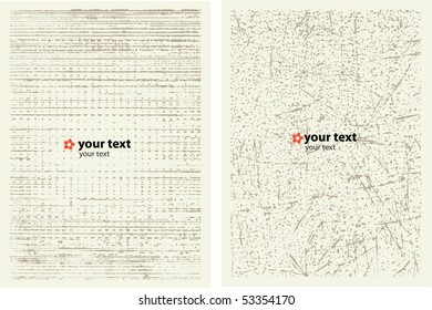 2 Retro Grunge Background