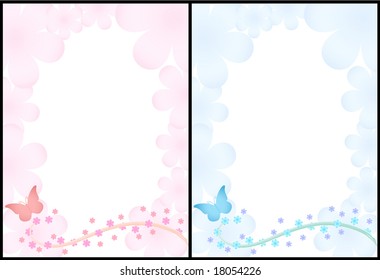 2 romantic backgrounds