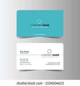 2 Side Business Card Template
