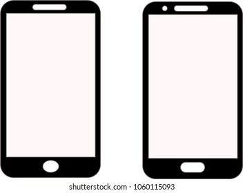 2 smartphone icon design