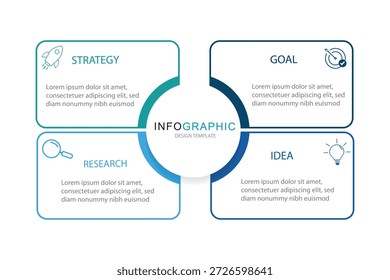Diseño de infografía de 2 pasos. concepto de programación con diseño de papel. se puede utilizar para la ilustración de flujo de trabajo, diseño de Plantilla, Ilustración vectorial.