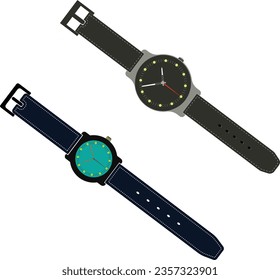 2 of 2 types of design wristwatch Victor