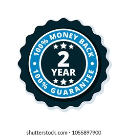 2 year money back guarantee