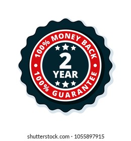 2 year money back guarantee