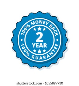 2 year money back guarantee