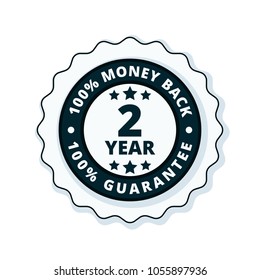 2 year money back guarantee