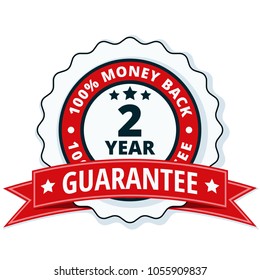 2 year money back guarantee