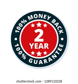 2 year money back guarantee