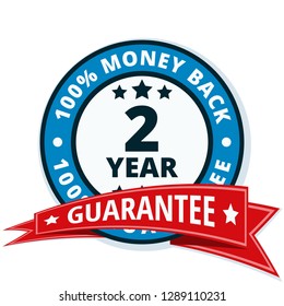 2 year money back guarantee