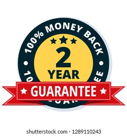 2 year money back guarantee