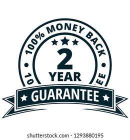 2 year money back guarantee