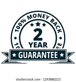 2 year money back guarantee