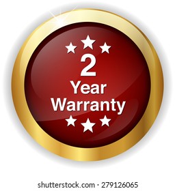2 year warranty button