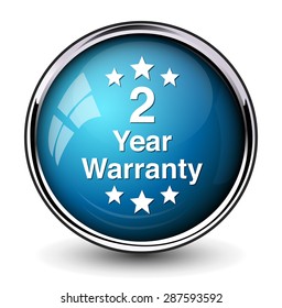 2 year warranty button