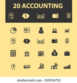20 accounting icons