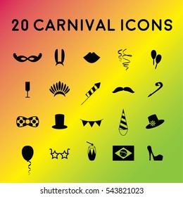 20 Carnival icons