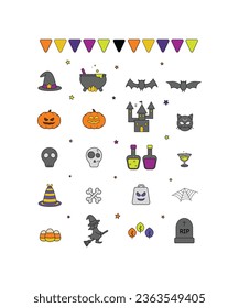 20 Colorful Halloween Vectors And Spooky Icons