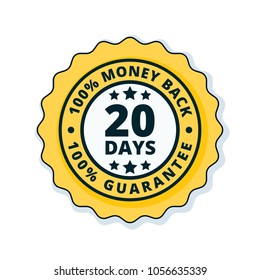 20 Days Money Back illustration