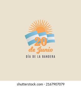 20 de Junio, día de la Bandera Argentina.
June 20, Argentine Flag Day.