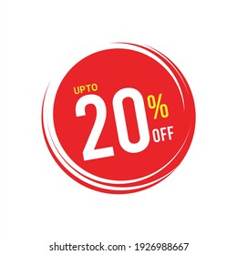 20% Discount Icons, 20% Discount Vector, up to 20% off