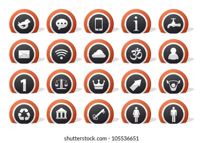 lot of 20 icons for all purpose
