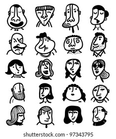 20 ink faces