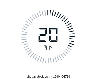 20 minutes timers Clocks, Timer 20 min icon