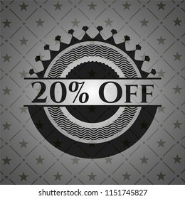 20% Off black badge