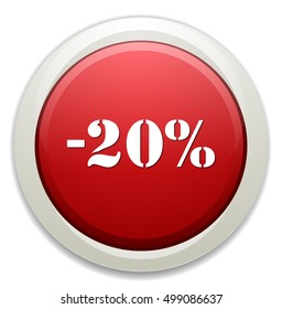 20 percent button