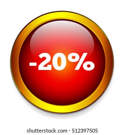20 percent button