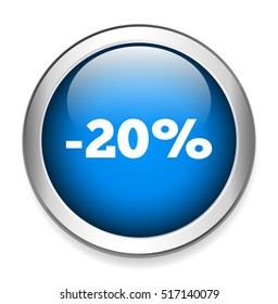 20 percent button