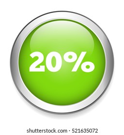 20 Percent button
