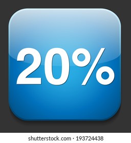 20 percent icon