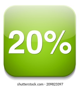 20 percent icon