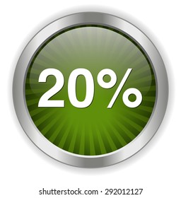20 percent icon